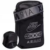 Nerki - Nike Czarna Nerka Saszetka Na Ramię Air Max Nsw Crossbody Fq0232 010 - miniaturka - grafika 1
