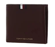 Portfele - Tommy Hilfiger Męskie portfele TH PREM LEA CC and Coin, Dark Chestnut, Dark Chestnut - miniaturka - grafika 1