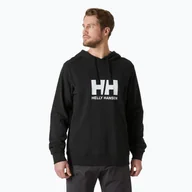 Bluzy męskie - Bluza męska Helly Hansen HH Logo Hoodie 2.0 black - miniaturka - grafika 1
