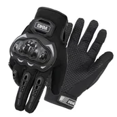 Rękawiczki rowerowe - Dotykowe rękawiczki downhill bmx rowerowe zjazdowe rozmiar l - miniaturka - grafika 1