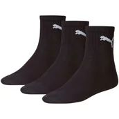Skarpetki damskie - Skarpety unisex Puma Core Short Crew 3P czarne 90611002 - 43-46 - miniaturka - grafika 1