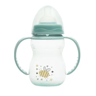 BUTELKA BIDON Z UCHWYTAMI I SMOCZKIEM 250ML LORELLI - Butelki dla niemowląt - miniaturka - grafika 1