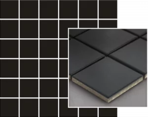 Paradyż ALBIR NERO (MATOWA) MOZAIKA 29,8x29,8 (4,8X4,8) ALBIR NERO (MATOWA) MOZAIKA 29,8x29,8 (4,8X4,8) - Płytki ceramiczne - miniaturka - grafika 1