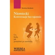 Książki do nauki języka niemieckiego - Wiedza Powszechna Niemiecki konwersacje bez tajemnic - Mirosława Buchholtz - miniaturka - grafika 1