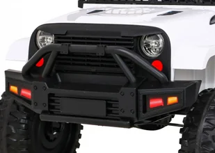 Autko Jeep Dark Night na akumulator dla dzieci Biały + Wolny Start + EVA + Audio LED - Samochody i pojazdy dla dzieci - miniaturka - grafika 10