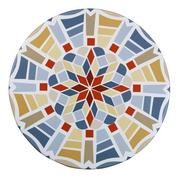 Stoły ogrodowe - Obrus na stolik ogrodowy motyw mozaiki 70 90 cm WENKO 88201500 - miniaturka - grafika 1