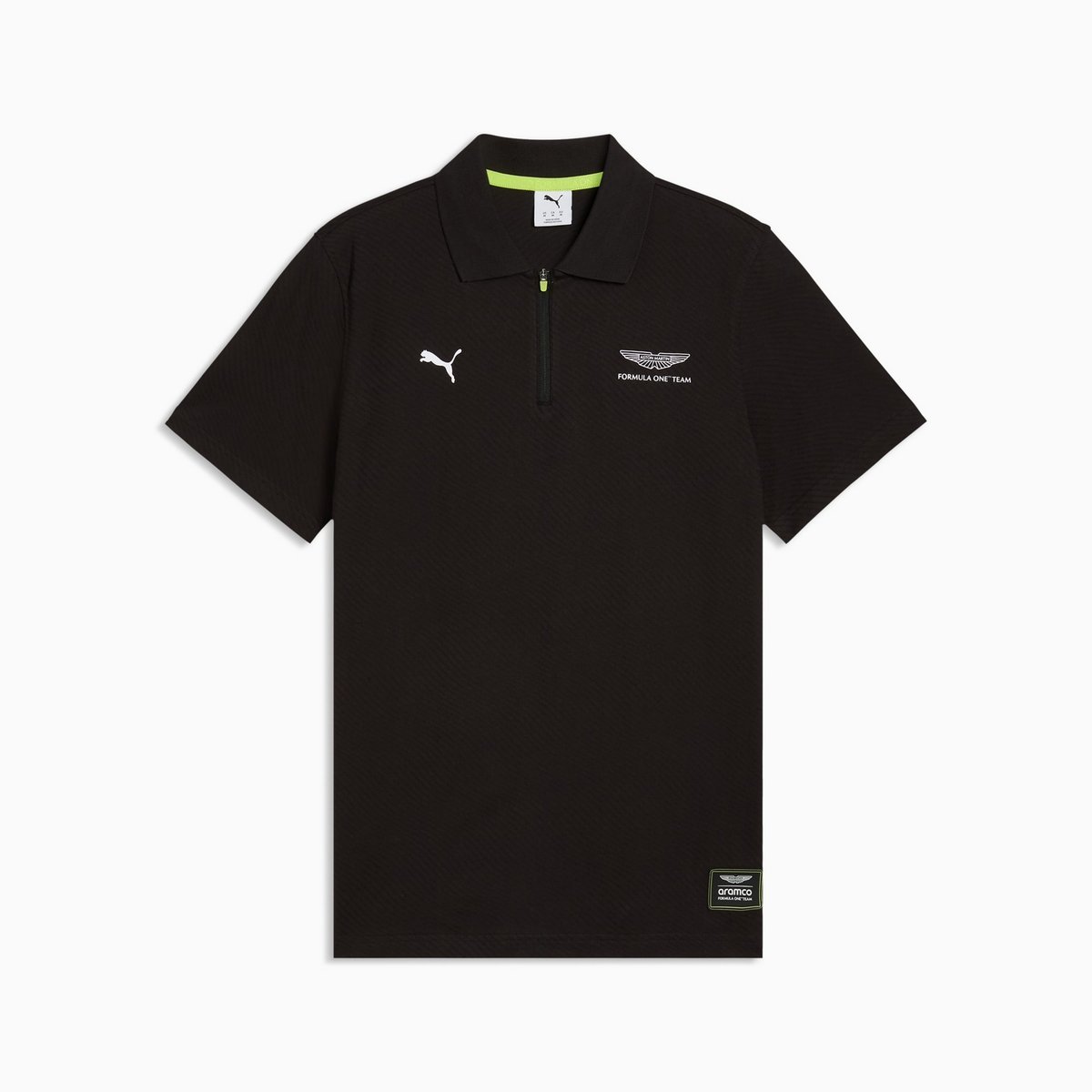 Koszulka polo męska Puma AMF1 JACQUARD czarna 63538501 r S (46)