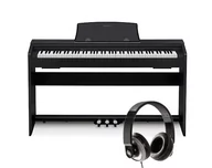 Instrumenty klawiszowe - Casio PX-770 BK + słuchawki Serwis pianin w domu klienta ♦ 30 DNI NA ZWROT ♦ GWARANCJA DOOR-TO-DOOR ♦ SZYBKA WYSYŁKA - miniaturka - grafika 1
