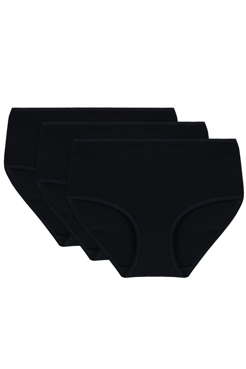 Vivisence 4001 3-pack czarny M Majtki figi
