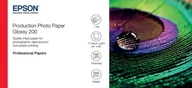 Papier do drukarek - Epson Papier fotograficzny Production Photo Paper Glossy 200 44&quot; x 30m 200g/m2 C13S450373 - miniaturka - grafika 1