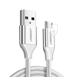 UGREEN Kabel 60152 (Micro USB M - USB 2.0 M; 1,5m; kolor biały) 2_223285 - Kable USB - miniaturka - grafika 1