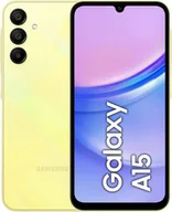 Telefony komórkowe - Samsung Galaxy A15 4G 4/128GB Żółty - miniaturka - grafika 1