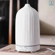 Zapachy do domu - Dyfuzor AROMA CERAMIC mniej plastiku - wzór paski - miniaturka - grafika 1