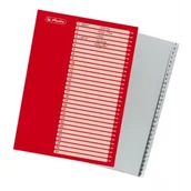 Przekładki do segregatorów - Herlitz Przekładki, A4, PP 1-31, - miniaturka - grafika 1