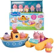 Zabawki do kąpieli - Świnka Peppa zestaw - Przygoda na łodzi - miniaturka - grafika 1
