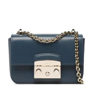 Torebka Furla Metropolis WB00828-AX0733-1785S-1-007-20-BG-B Granatowy - Torebki damskie - miniaturka - grafika 1