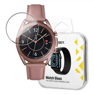 Szkło Hybrydowe do Samsung Galaxy Watch 3 45 mm czarny - Akcesoria do smartwatchy - miniaturka - grafika 1