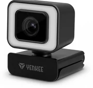 Kamery internetowe - YENKEE YWC 200 Full HD Plug@Play QUADRO oświetlenie LED - miniaturka - grafika 1