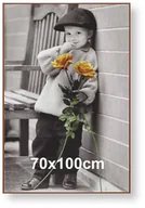 Ramki na zdjęcia - Rama aluminiowa do plakatu 70x100cm, brązowa / ARTVIC - miniaturka - grafika 1