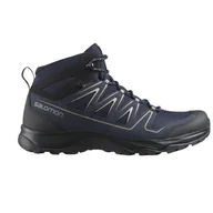 Buty trekkingowe męskie - Buty trekkingowe męskie Salomon Onis Mid Gore-Tex - miniaturka - grafika 1