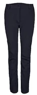 Spodnie damskie - Killtec Damskie spodnie softshellowe/spodnie outdoorowe KOW 34 WMN SFTSHLL PNTS, czarno-niebieskie, 40, 39847-000 - miniaturka - grafika 1