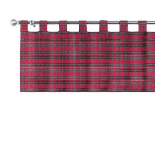 Dekoria Lambrekin na szelkach czerwona kratka 390 × 40 cm Bristol 1358-126-29 - Zasłony - miniaturka - grafika 1