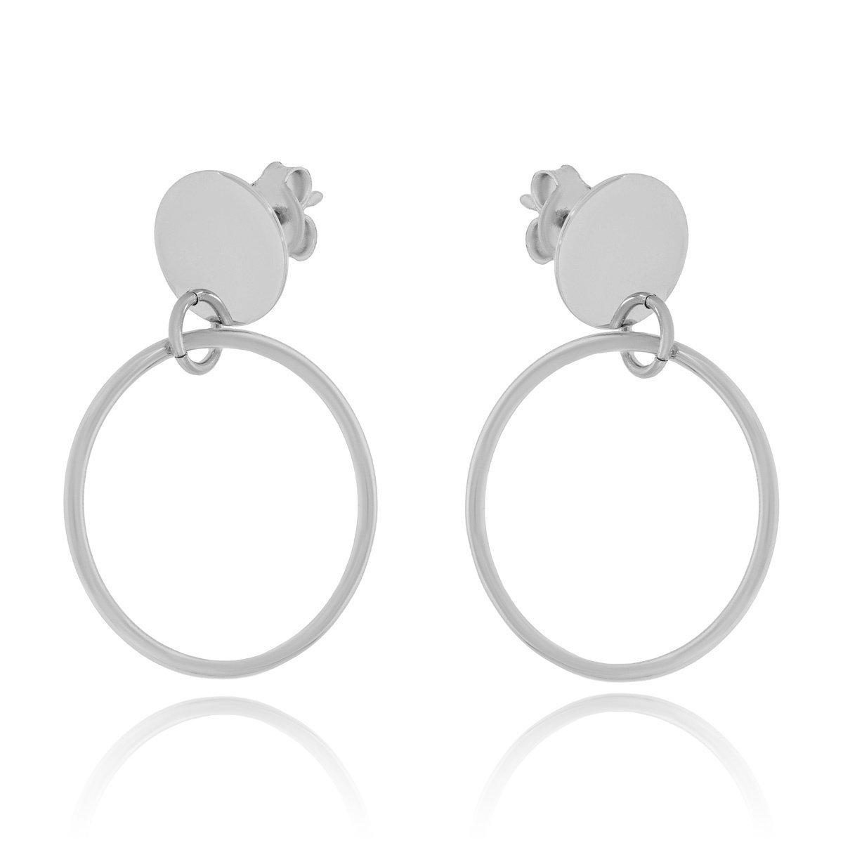 Srebrne kolczyki kółeczka sztyfty pr. 925