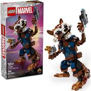 Klocki - LEGO 76282 Marvel Rocketa i Małego Groota - miniaturka - grafika 1