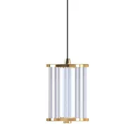Lampy sufitowe - Cally lampa wisząca 1xLED/7W złoty mosiądz MD3147-1A-3GT - miniaturka - grafika 1