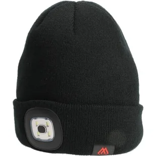 Czapka zimowa MIKADO LED Beanie Czarny - Inne akcesoria dla wędkarzy - miniaturka - grafika 1