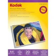 Papier do drukarek - Kodak Papier Foto A4 230g 20 Arkuszy Papier Fotograficzny PHOTO 06932357408106 (5740-810) - miniaturka - grafika 1