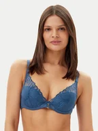 Biustonosze - Chantelle Biustonosz z fiszbiną Legend C15YNA Niebieski - miniaturka - grafika 1