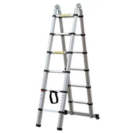 Drabiny - G21 Drabina teleskopowa aluminiowa GA-TZ12-3,8M, 6390452 - miniaturka - grafika 1