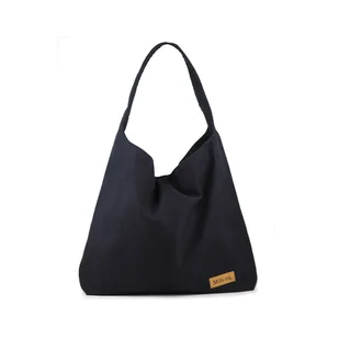 Torba worek Mili Chic MC7 - czarna - Torebki damskie Torba worek Mili Chic MC7 - czarna - Torebki damskie - miniaturka - grafika 1