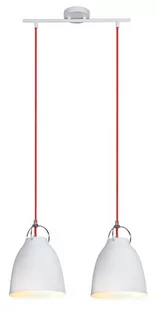 Candellux LAMPA wisząca PENSILVANIA 2 32-35813 OPRAWA metalowa Zwis Biały - Lampy sufitowe - miniaturka - grafika 1