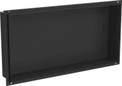 Półki łazienkowe - Mexen X-Wall-NR półka wnękowa bez kołnierza 60 x 30 cm, czarna - 1971603010 - miniaturka - grafika 1
