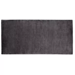 Beliani Dywan z wiskozy 80 x150 cm ciemnoszary GESI II - Dywany - miniaturka - grafika 1