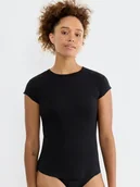 Koszulki i topy damskie - Sloggi Koszulka w kolorze czarnym - miniaturka - grafika 1