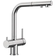 Baterie kuchenne - Blanco 525229 FONTAS-S II Chromowana z filtrem - miniaturka - grafika 1