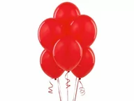 Balony i akcesoria - Balony lateksowe pastelowe czerwone - duże - 100 szt. - miniaturka - grafika 1