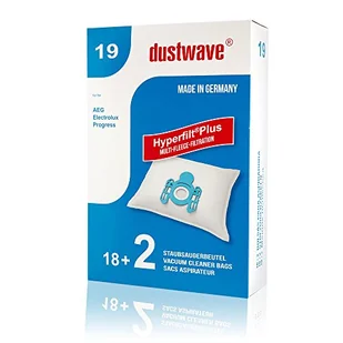 Sparpack - 20 worków do odkurzacza pasujących do AEG - Vampyr 5090.1 odkurzacz podłogowy/dustwave® markowe worki do odkurzacza – Made in Germany + mikrofiltr - Worki do odkurzaczy - miniaturka - grafika 1
