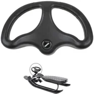 Kierownica do nartosanek Stiga ultimate curve racer czarna