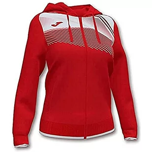 Joma Supernova II damska kurtka z kapturem czerwony czerwony/biały XL - Kurtki damskie - miniaturka - grafika 1