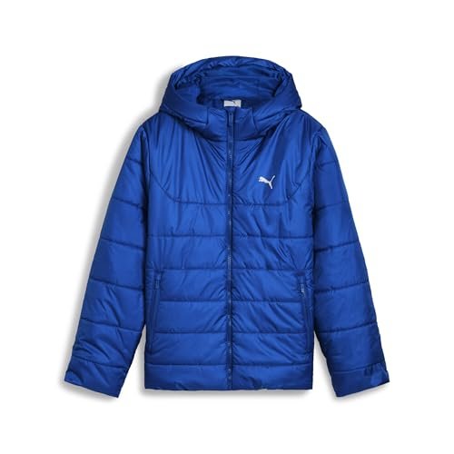 PUMA Unisex dziecięca kurtka z kapturem Ess wyściełana kurtka płaszcz (1 szt.)