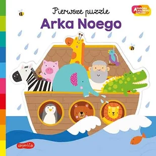 Harper Collins Polska / HarperKids Arka Noego. Akademia mądrego dziecka. Pierwsze puzzle - Pozostałe książki - miniaturka - grafika 2