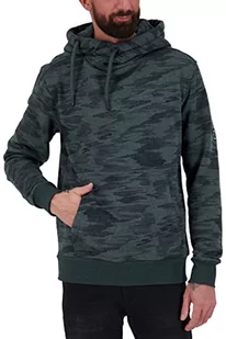 Alife and Kickin JohnsonAK B bluza męska z kapturem, bluza z kapturem, sweter S-XXXL, ciemny leśny melanż, 3XL, Dark Forest Melange - Swetry męskie - miniaturka - grafika 1