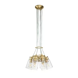 Brinley lampa wisząca mosiądz KL-BRINLEY6-BB Kichler - Lampy sufitowe - miniaturka - grafika 1