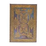Kalendarze - Paperblanks, kalendarz dzienny 2025, Blue Luxe Midi - miniaturka - grafika 1