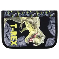 Piórniki - Piórnik dwuklapkowy bez wyposażenia T-Rex - miniaturka - grafika 1