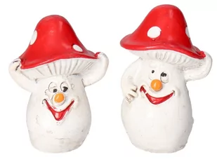 Grzybki Dekoracyjne Muchomorki 2Szt. Ozdoba Stroik - Decoupage - miniaturka - grafika 1